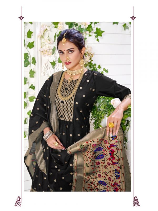 Smit Paithni Gown Festive Wear Gown With Dupatta Colllection